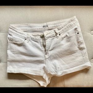 Urban Outfitters BDG White Denim Shorts